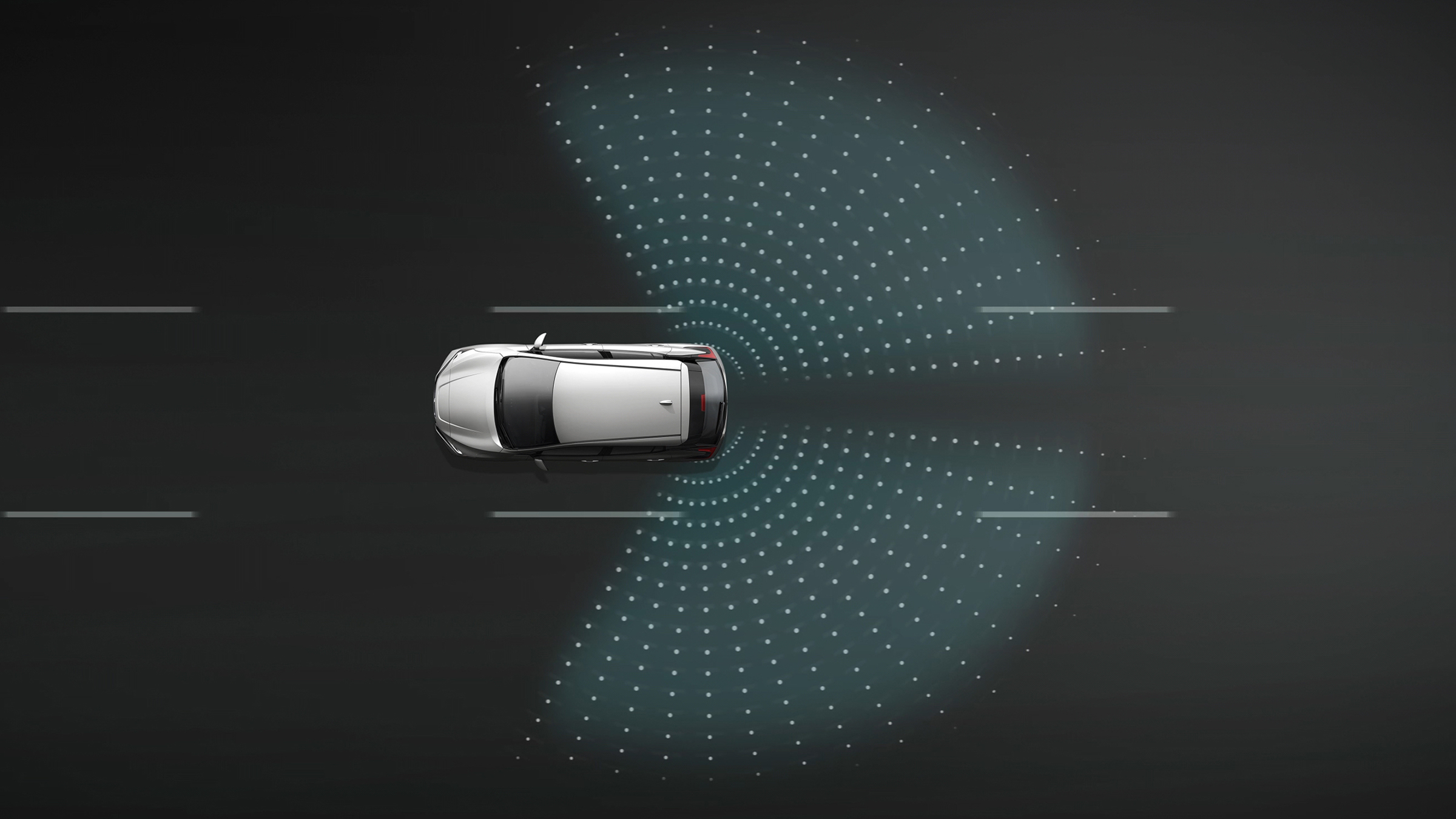 Nissan Leaf Autoplay - Blind spot warning illustration