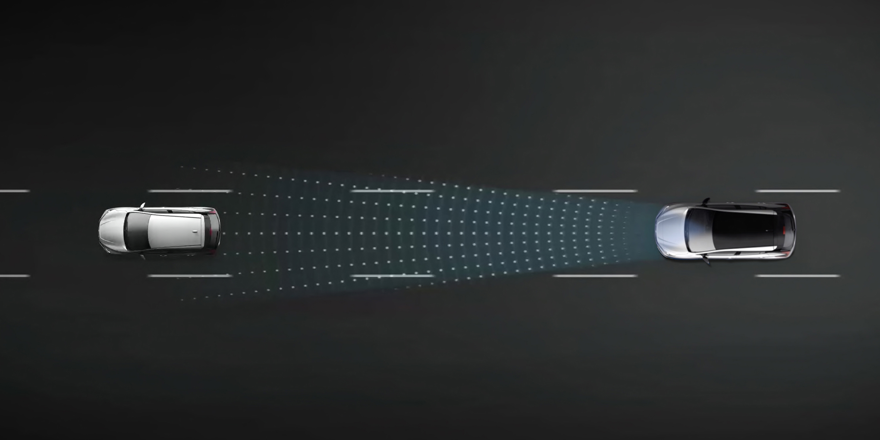 Nissan Leaf Autoplay INTELLIGENT EMERGENCY BRAKING WITH PEDESTRIAN DETECTION illustration